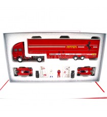 CAMION IVECO 190 GP SAN MARINO 1982 FERRARI AVEC ACCESSOIRES 1:43 BRUMM dans son emballage