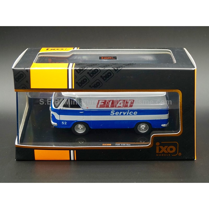 FIAT 238 FOURGON FIAT SERVICE 1971 1/43 IXO-MODELS sous blister FIAT 238 FOURGON FIAT SERVICE 1971 1/43 IXO-MODELS sous blister