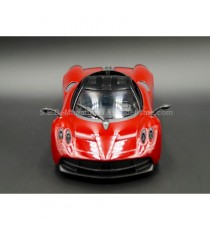 PAGANI HUAYRA RED 1:24-27 WELLY front side