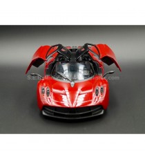 PAGANI HUAYRA ROUGE 1:24-27 WELLY deux portes ouvertes