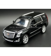 CADILLAC ESCALADE FROM 2017 BLACK 1:24 WELLY left front