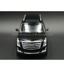 CADILLAC ESCALADE FROM 2017 BLACK 1:24 WELLY front side