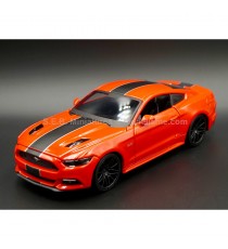 FORD MUSTANG GT 2015 RED 1:24 MAISTO left front