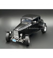 FORD CINQ WINDOW COUPE HOT ROD 1932 NOIRE 1:18 MOTORMAX
