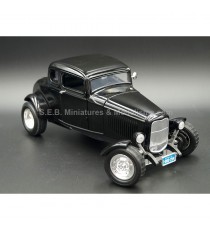 FORD CINQ WINDOW COUPE HOT ROD 1932 NOIRE 1:18 MOTORMAX