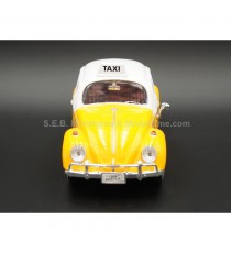 VW VOLKSWAGEN COCCINELLE TAXI 1966 MEXICO 1:24 MOTORMAX front side