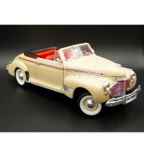CHEVROLET CABRIOLET SPECIAL DELUXE 1941 BEIGE 1:18 WELLY right front