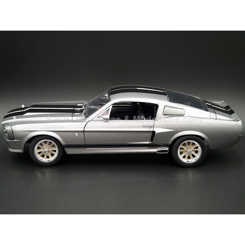 FORD MUSTANG SHELBY GT500 ELEANOR 1967 ( FILM 60 SECONDES CHRONO ) 1:18, GREENLIGHT VUE DE GAUCHE