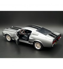 FORD MUSTANG SHELBY GT500 ELEANOR 1967 ( FILM 60 SECONDES CHRONO ) 1:18 GREENLIGHT PORTE OUVERTE
