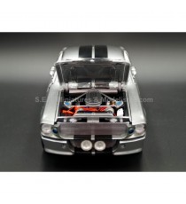 FORD MUSTANG SHELBY GT500 ELEANOR 1967 ( 60 SECOND MOVIE ) 1:18 GREENLIGHT open hood