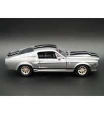 FORD MUSTANG SHELBY GT500 ELEANOR 1967 ( FILM 60 SECONDES CHRONO ) 1:24 GREENLIGHT VUE DE DROITE