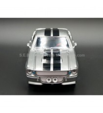 FORD MUSTANG SHELBY GT500 ELEANOR 1967 ( FILM 60 SECONDES CHRONO ) 1:24 GREENLIGHT VUE DE FACE