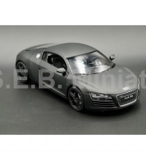AUDI R8 V10 COUPE 2006 MAT BLACK 1:24 WELLY right front