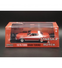 FORD GRAN TORINO 1976 DE LA SERIE TV "STARSKY ET HUTCH" 1:43 GREENLIGHT sous blister