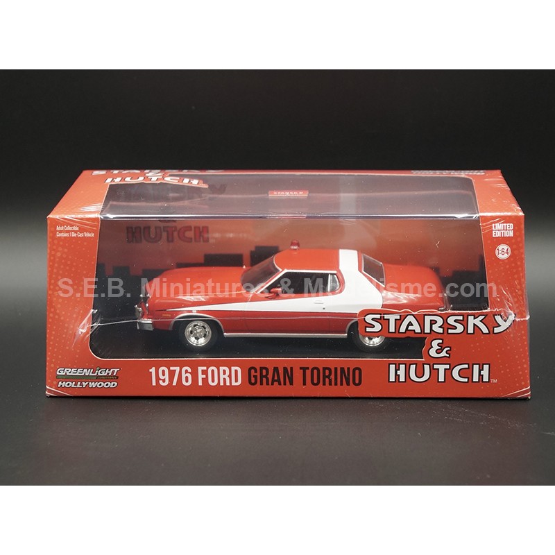 FORD GRAN TORINO 1976 DE LA SERIE TV "STARSKY ET HUTCH" 1:43 GREENLIGHT sous blister