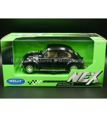 VW COCCINELLE VOLKSWAGEN BLACK 1:24 WELLY in the packaging