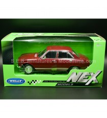PEUGEOT 504 FROM 1974 BURGUNDY 1:24 WELLY in the packaging