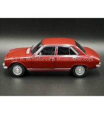 PEUGEOT 504 FROM 1974 BURGUNDY 1:24 WELLY left side