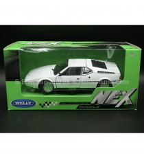 BMW M1 WHITE 1:24 WELLY with packaging