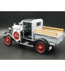 FORD MODEL A PICK-UP 1931GRIS FRENCH 1:18 SUN STAR PORTE OUVERTE
