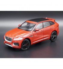 JAGUAR F-PACE 2016 METALLIC RED 1:24 WELLY left front