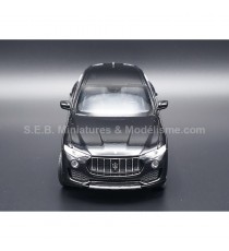 MASERATI LEVANTE 2016 BLACK 1:24 WELLY front side