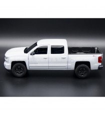 CHEVROLET SILVERADO ZZ1 PICK-UP 2017 BLANC 1:24-27 WELLY côté gauche