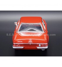 MERCEDES 230 SL 1963 W113 RED 1:24 WELLY back side