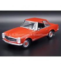 MERCEDES 230 SL 1963 W113 RED 1:24 WELLY left front