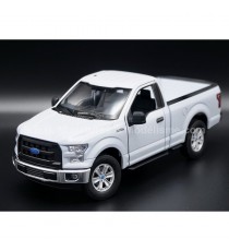 FORD F-150 PICK-UP DE 2015 BLANC 1:24 WELLY avant gauche