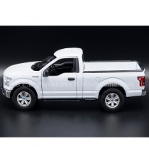 FORD F-150 PICK-UP DE 2015 BLANC 1:24 WELLY côté gauche