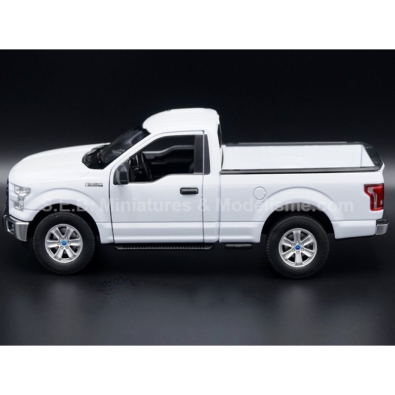 FORD F-150 PICK-UP DE 2015 BLANC 1:24 WELLY côté gauche