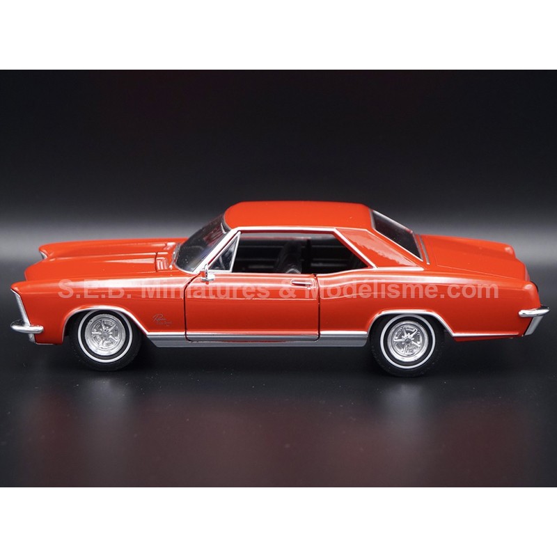 1965 BUICK RIVIERA GRAND SPORT RED 1:24 WELLY left side