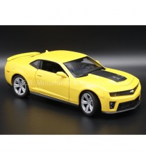 CHEVROLET CAMARO ZL1 FROM 2012 YELLOW 1:24 WELLY right front