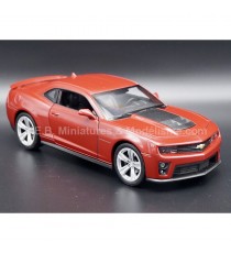 CHEVROLET CAMARO ZL1 2012 RED 1:24 WELLY right front