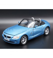 BMW Z4 2003 BLUE 1:24 WELLY left front