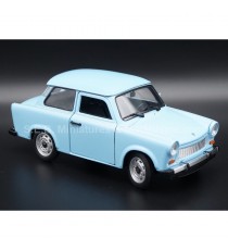 TRABANT 601 BLUE 1:24 WELLY right front