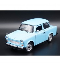 TRABANT 601 BLUE 1:24 WELLY left front