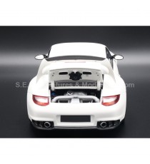 PORSCHE 911 997 - 2 GT2 RS DE 2011 1:18 MINICHAMPS coffre ouvert