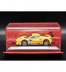 FERRARI 488 CHALLENGE N°1 DE 2017 JAUNE 1:43 BURAGO