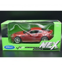 ASTON MARTIN V12 VANTAGE 2010 RED 1:24 WELLY with packaging