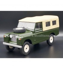 LAND ROVER 109 PICK-UP SERIE II GREEN/SAND 1:18 MCG left front