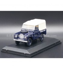 LAND ROVER SERIE III SWB CANVAS RHD ROYAL NAVY 1:43 OXFORD left front
