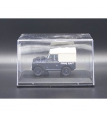 LAND ROVER SERIE III SWB CANVAS RHD ROYAL NAVY 1:43 OXFORD with showbox case