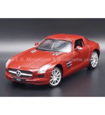 MERCEDES AMG SLS 6.0 ( C197 ) RED 1:24 WELLY left front