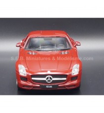 MERCEDES AMG SLS 6.0 ( C197 ) RED 1:24 WELLY front side