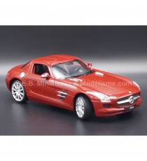 MERCEDES AMG SLS 6.0 ( C197 ) RED 1:24 WELLY right front