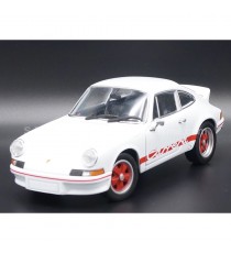 PORSCHE 911 CARRERA RS 2.7 WHITE AND RED 1:24 WELLY left front