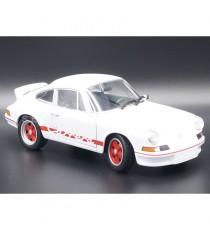 PORSCHE 911 CARRERA RS 2.7 WHITE AND RED 1:24 WELLY right front