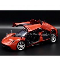 PAGANI HUAYRA ROUGE 1:18 MOTORMAX COMPARTIMENT MOTEUR OUVERT